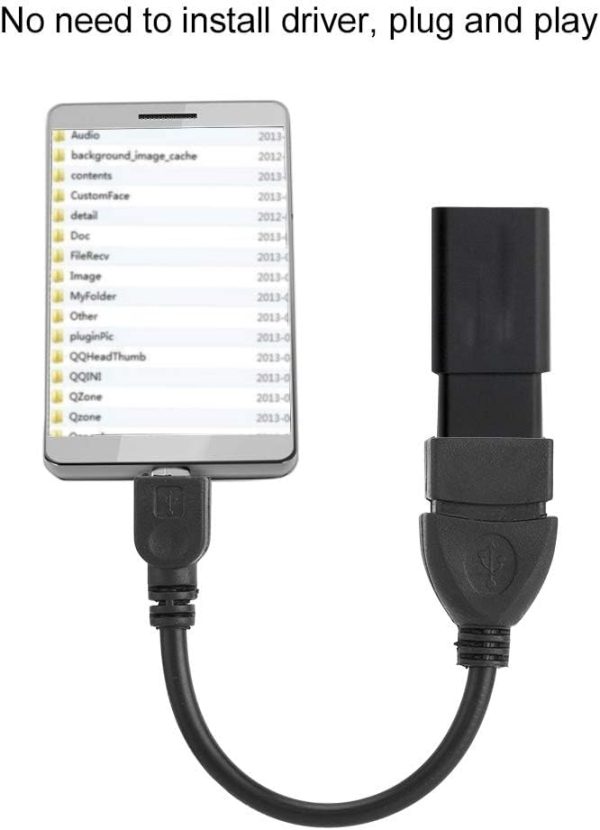 Adaptador OTG de Micro USB a USB - Imagen 2