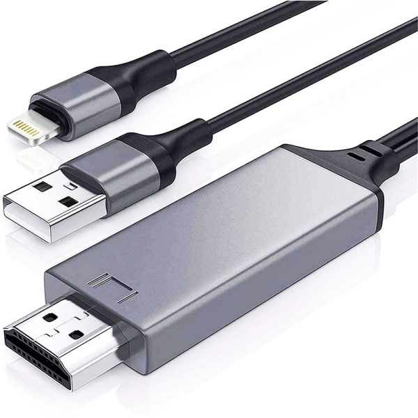 Cable HDMI-Lightning-USB C - Imagen 3