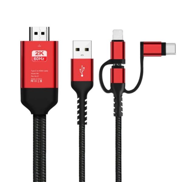 Cable HDMI-Lightning-USB C - Imagen 4