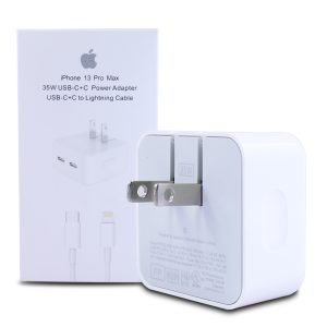 Cargador Apple Doble 35W