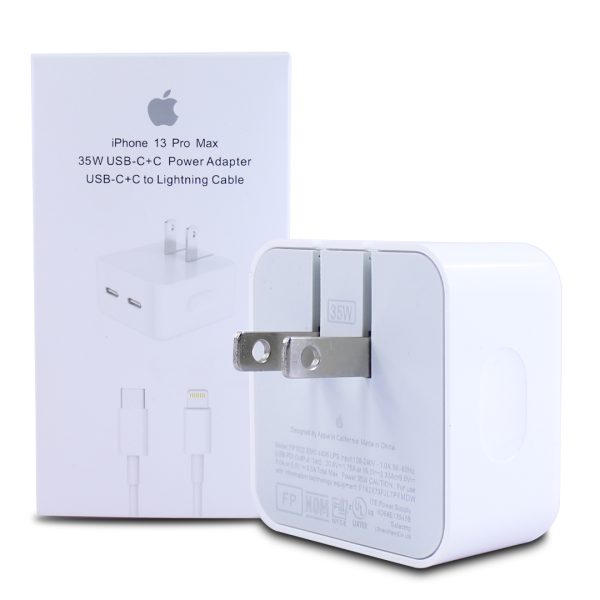 Cargador Apple Doble 35W