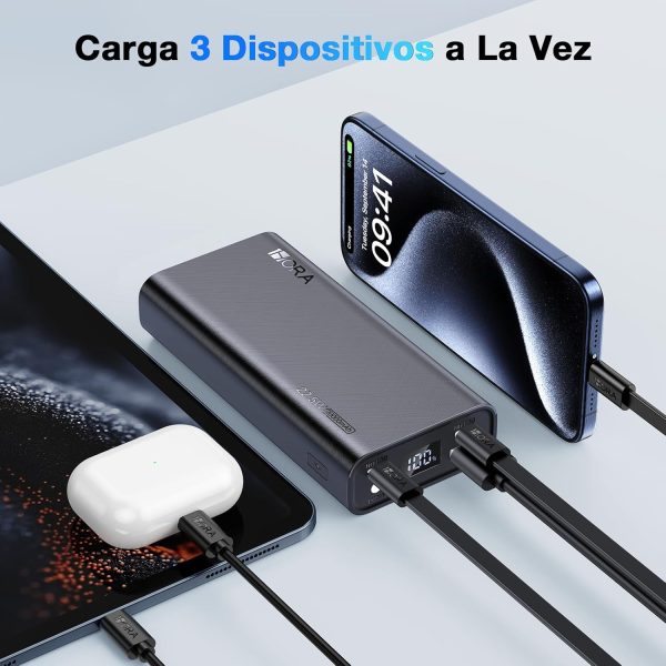 Cargador Portatil 1 HORA 20.000 mAh - Imagen 4
