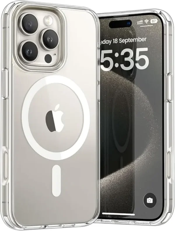 Cover transparente MagSafe para iPhone 16 Pro Max