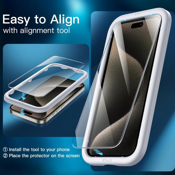 Mica de cristal iPhone 15 Pro Max - Imagen 3